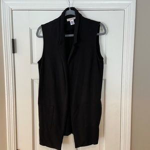 Peyton Jensen Sleeveless Caridgan L